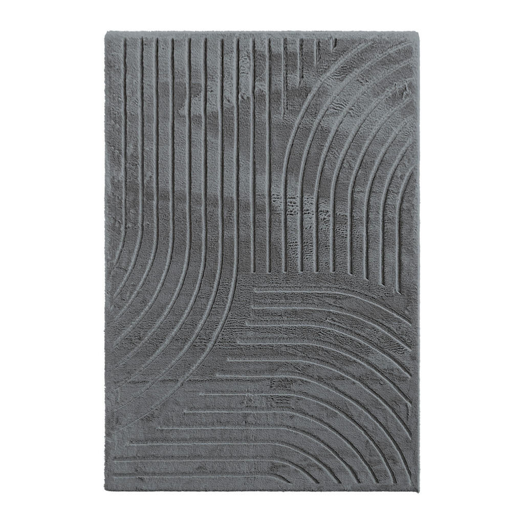 Novel KOBEREC S VYSOKÝM VLASOM, 130/190 cm, antracitová