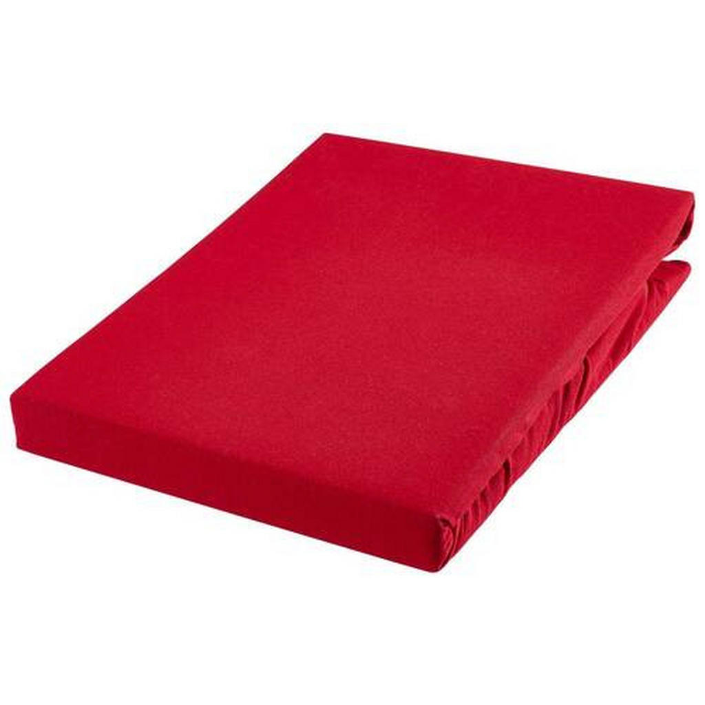 Novel NAPÍNACIA PLACHTA, džersej, červená, 120-130/200-220 cm