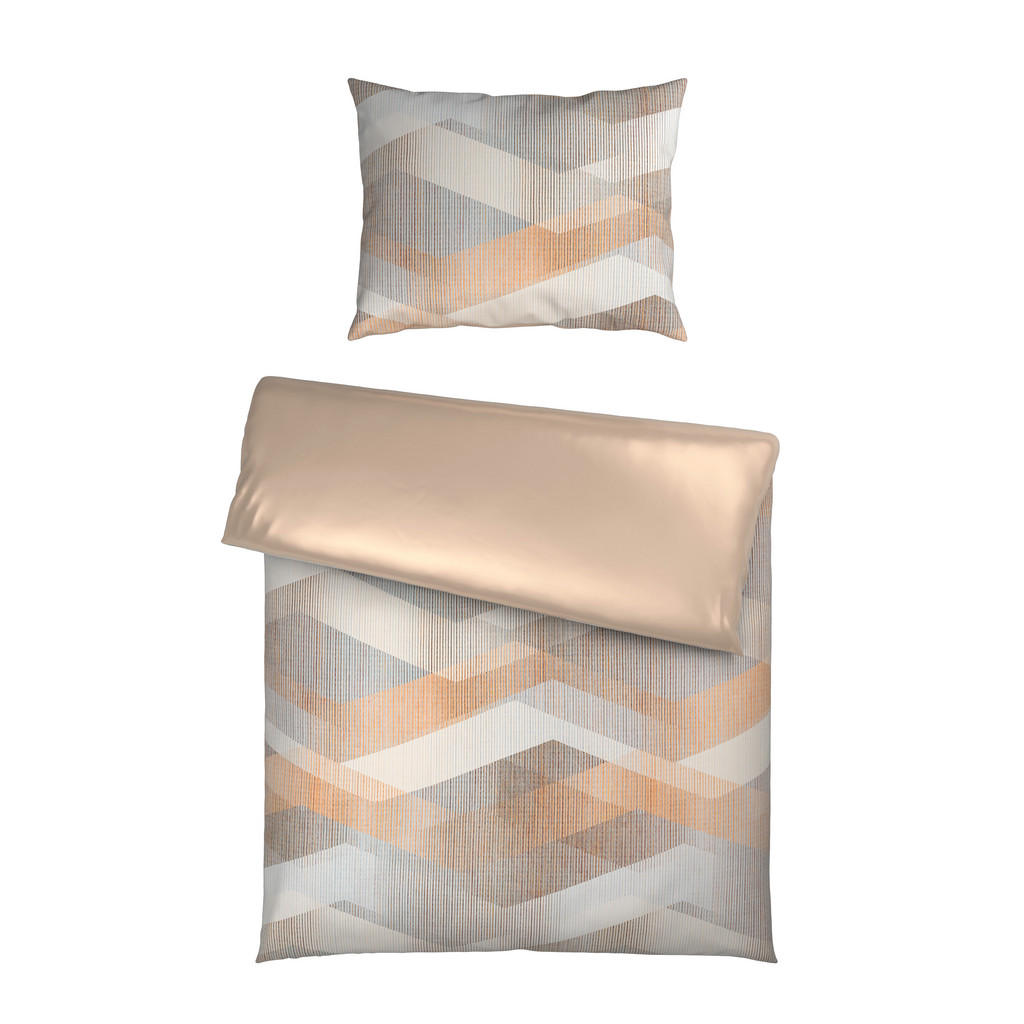 Novel OBOJSTRANNÁ POSTEĽNÁ BIELIZEŇ, satén, krémová, 140/200 cm