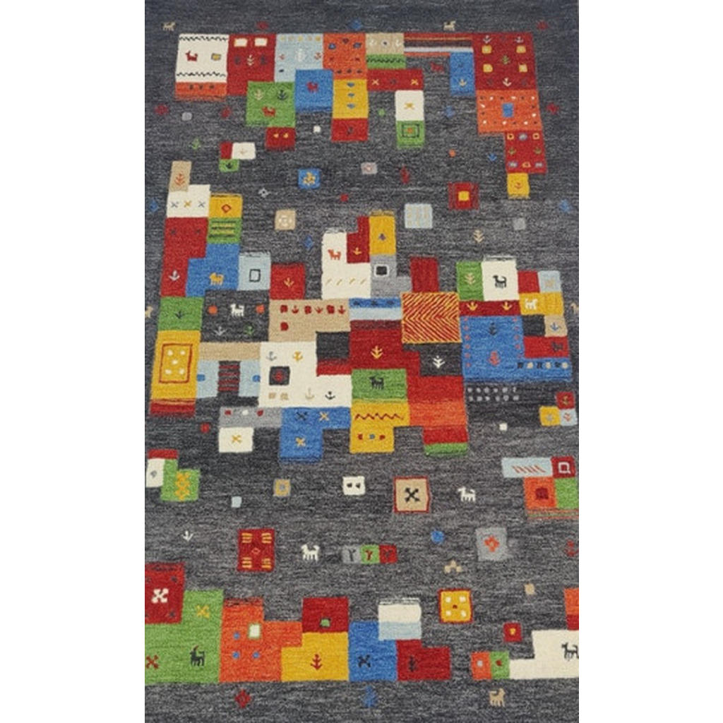 Novel VLNENÝ KOBEREC, 160/230 cm, antracitová